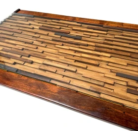 Mid-Century Modern Brutalist Folding Coffee Table by Percifal Lafer, 1960s